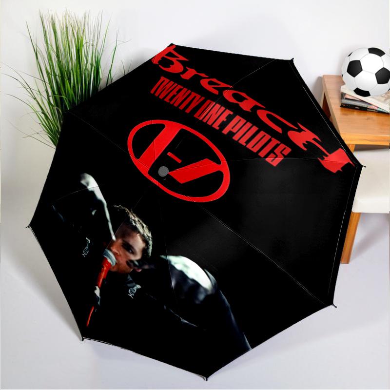 Abstract Geometric Twenty Umbrella 8-Frame for Travel, Camping, Casual Lightweight Portable Umbrella, Essential for Every Family Holidays Gift