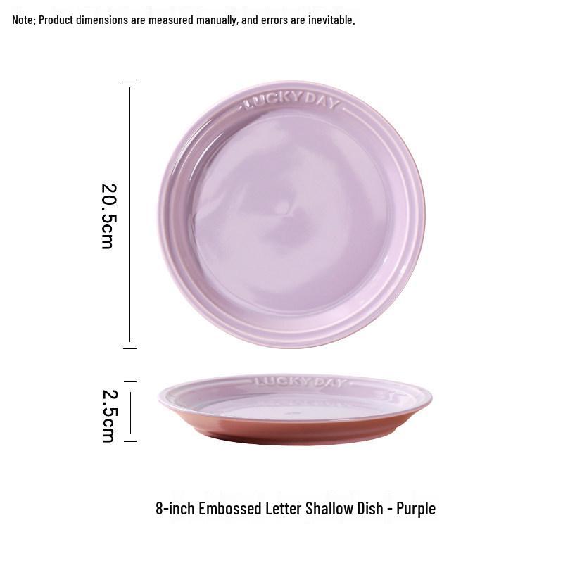 Creative Cream-Style Rice and Soup Bowl - 2024 New Tableware Collection: French Shallow Plate Edition