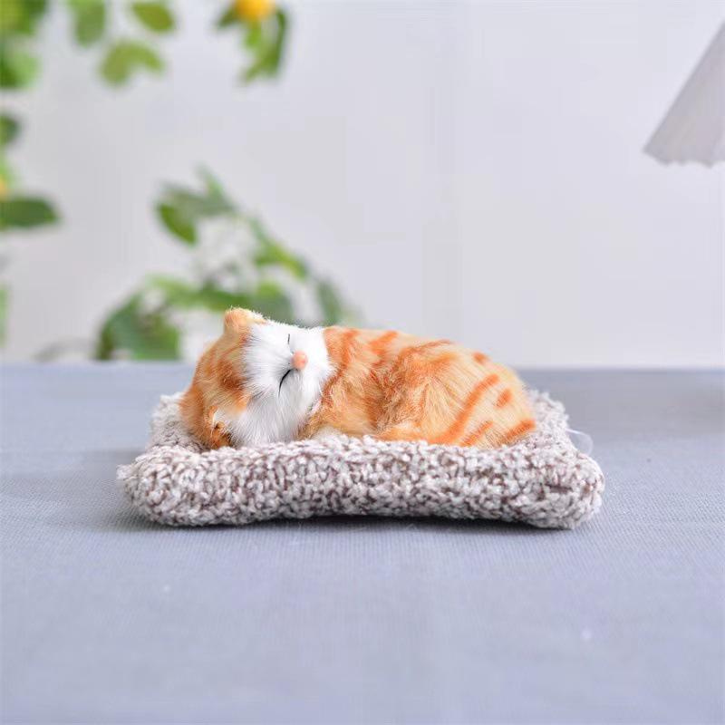 Adorable Cat Figurine with Bell - Perfect Birthday Gift for Girlfriends, Kids, and Cat Lovers