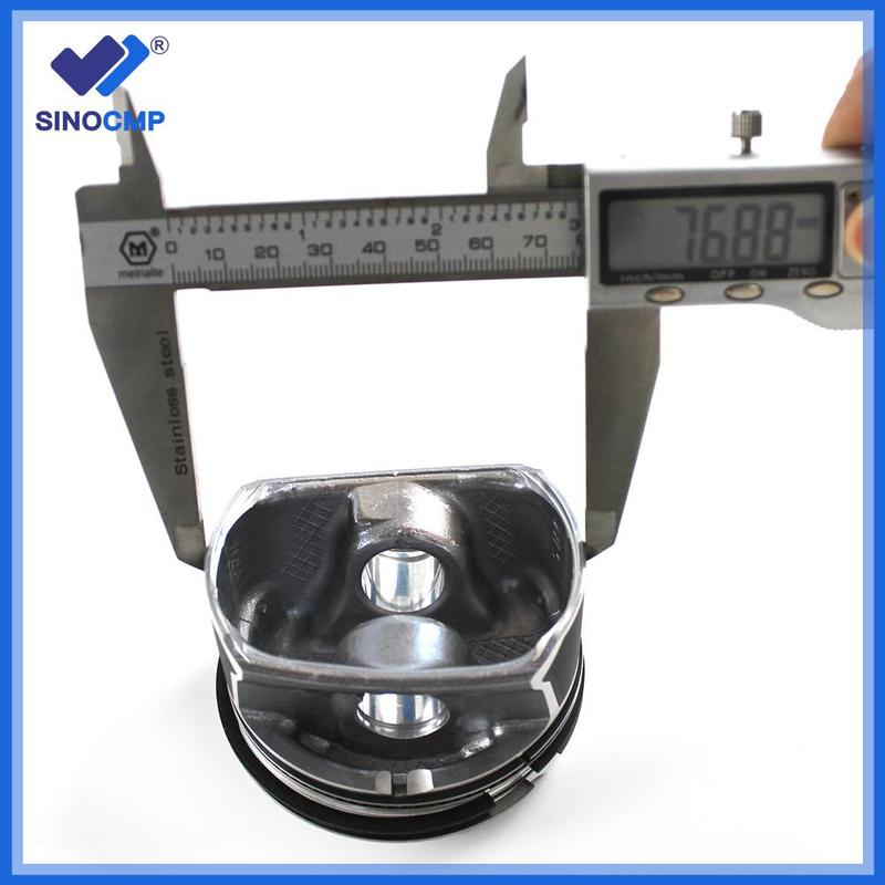 New 11257566019 Piston & Ring Set STD 77mm for 2006-2016 MINI R55-R61 N14 TURBO Cooper Countryman 1598 CC / 16V