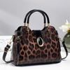 New Fashi Leopard Women Handbags European Design Patent Leather Ladies Bags Female Girl Brand Luxury Womens Crossbody Bag