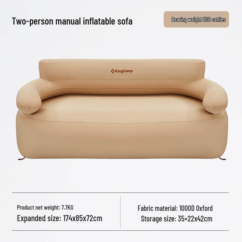 KingCamp Double Camping Inflatable Sofa Chair Mattress