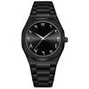 Fashion BestWin Octagonal Waterproof Quartz Watch For Men Business Casual Arabic Numerals Dial High-grade Stainless Steel Watch