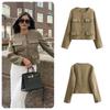 Women's European & American Fashion Casual Single-Breasted Jacket Coat, Autumn/Winter 2025, Style B88646