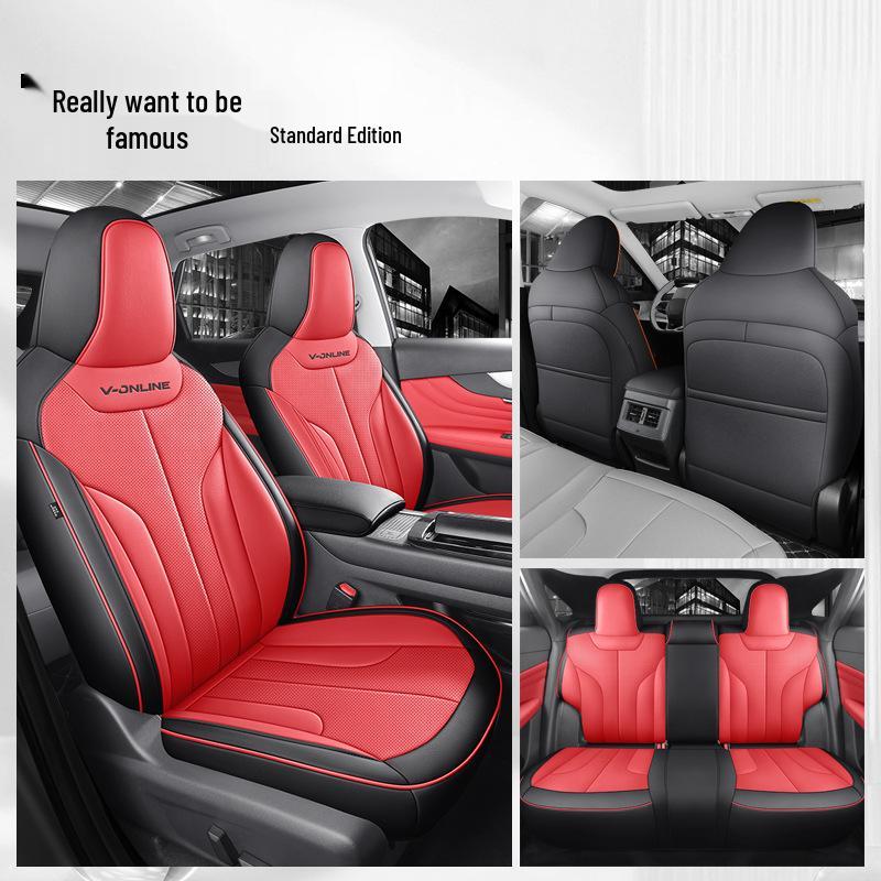 Venucia Big V DD-1 Hybrid Leather Sport Seat Cushion - All-Season Cover