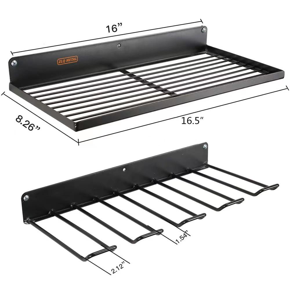 Raft internațional de perete pentru depozitarea sculelor: Suport șurubelniță și mașină de găurit cu impact