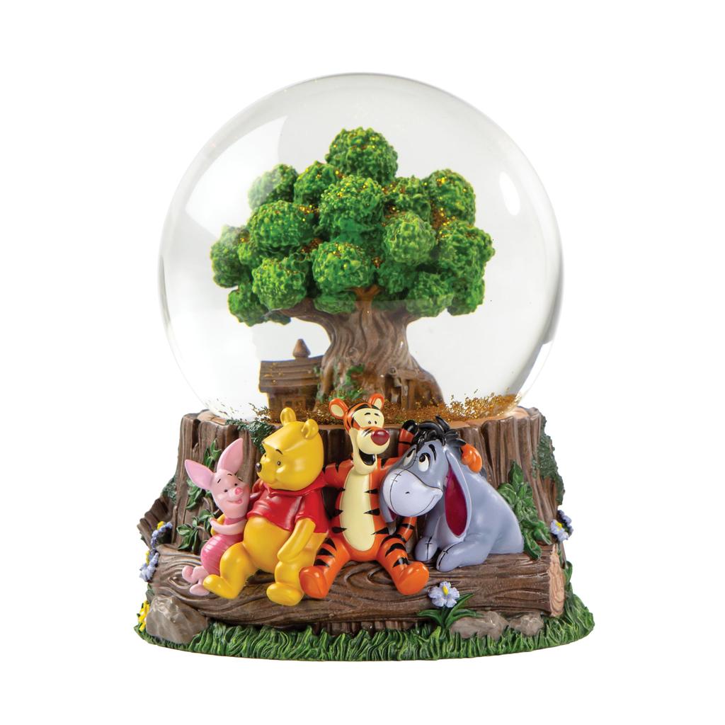 Disney Showcase Winnie the Pooh 100th Anniversary Snow Globe 6018973