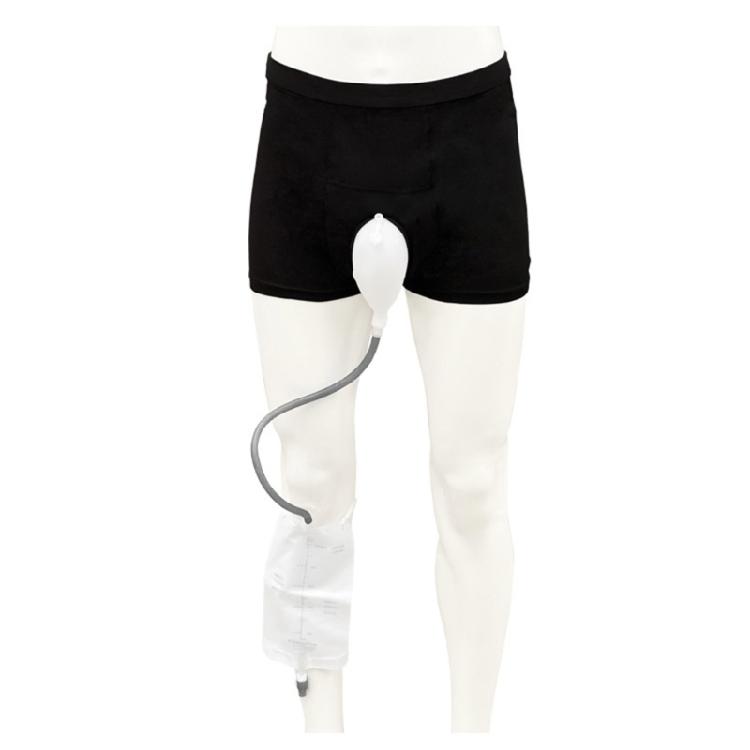 Ganztägiger Komfort Herren-Inkontinenzslips mit tragbarem Urinal und auslaufsicherem Design Silikon zur Unterstützung älterer Menschen