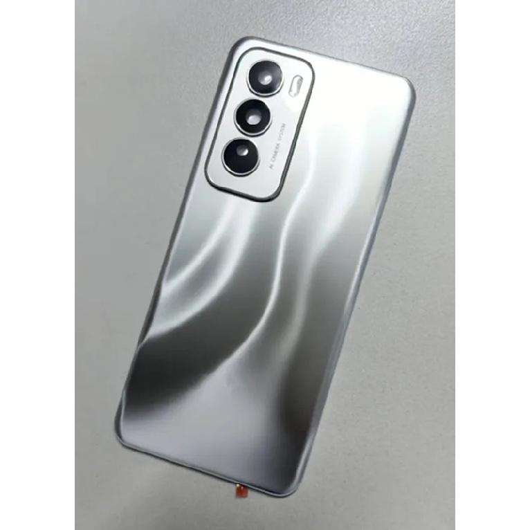 A+++ Akkugehäuse Reparatur für Oppo Reno 12 Rückabdeckung Glas Rückseite Gehäuse Schale + Kameraobjektiv Klebstoff Ersatzteile