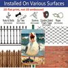 2D Flat, Retro Screaming Seagull Metal Sign - Durable Aluminum Coastal Beach Decor, Beach House Decor, Coastal Kitchen, Nautical Themed Room, Patio