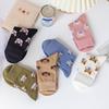 Women's Korean-Style Cartoon Animal Socks - Autumn/Winter Mid-Calf Trendy Cute College Style