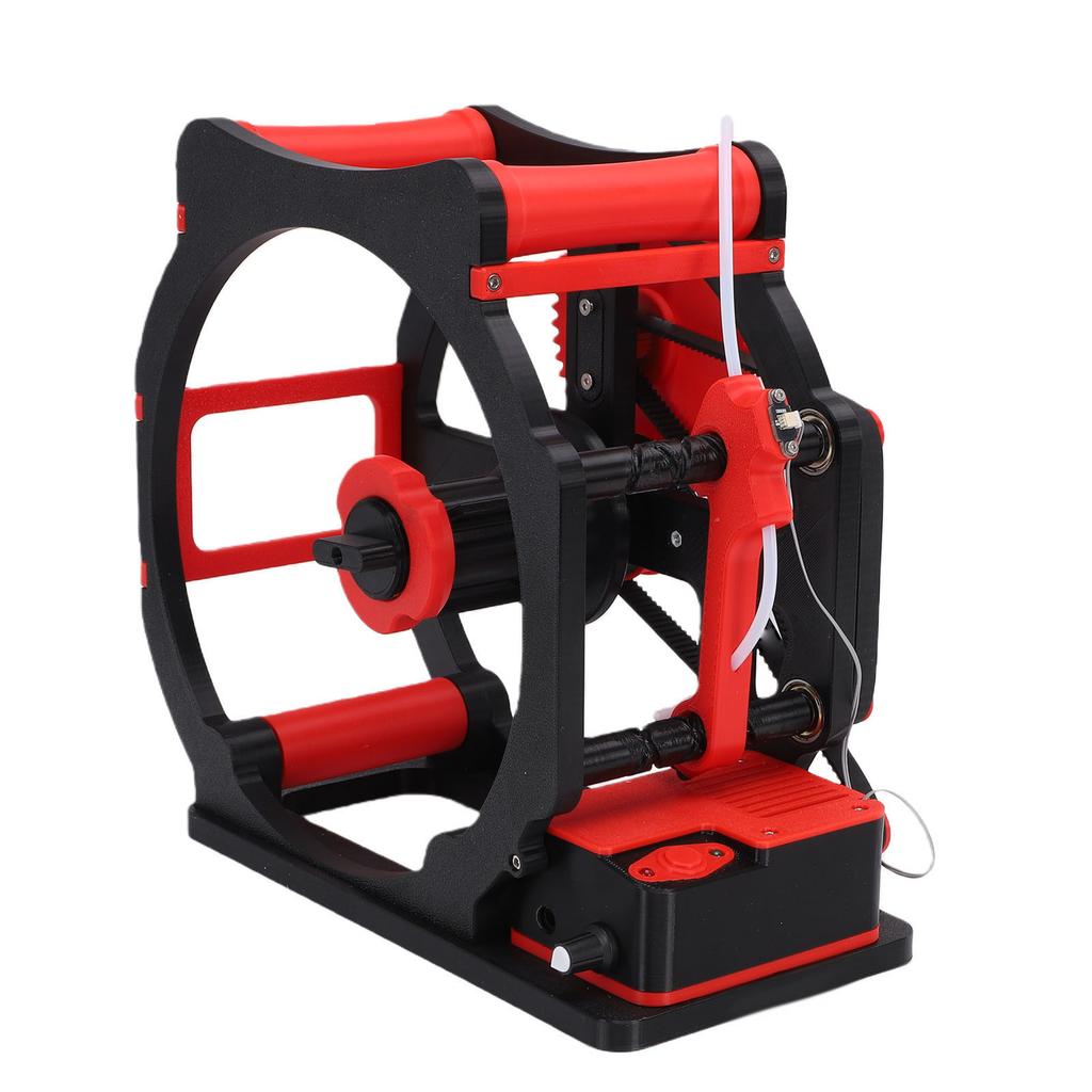 3D Printer Filament Respooler Electric Spool Winder for 1kg PLA PETG ABS TPU Nylon Adjustable Speed Knob Intelligent