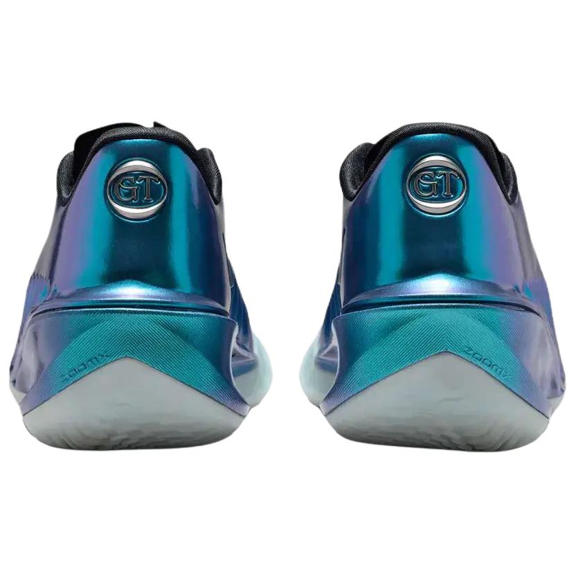 Nike GT. Schneide 4 Bequeme Stützende Basketballschuhe Unisex Sneaker Metallisch-See-Blau IQ6205-500