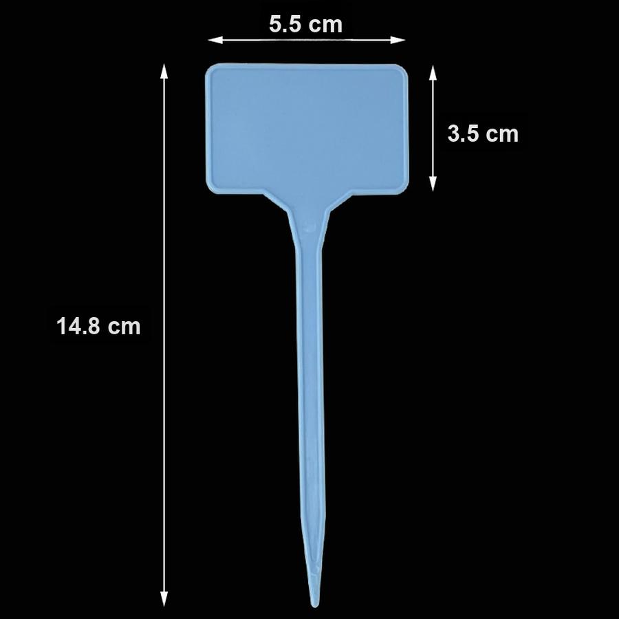 10 Stück Blumentopf Kunststoff Sukkulente Gartenmarkierer Pflanzenetikett Anhängeetikett