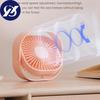 Ventilator de birou USB Mini ventilator de răcire de birou cu 3 viteze reglabile, ventilatoare puternice, silențioase, USB
