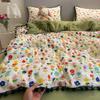 2026 A-Class Skin-Friendly Puff Cotton Bedding Set Soft Duvet Cover Bed Sheet Pillowcases