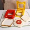 Sandwich Cutter And Sealer Stainless Steel Sandwich Cutting Maker DIY Bread Caking Baking Mold Cookie Cutter Kitchen Baking Tool