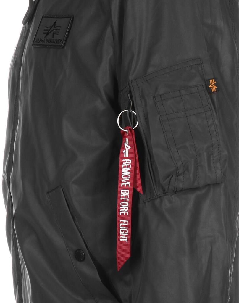 Winter Jacket Alpha Industries MA-1 LW Hood Reflective (116107) Black