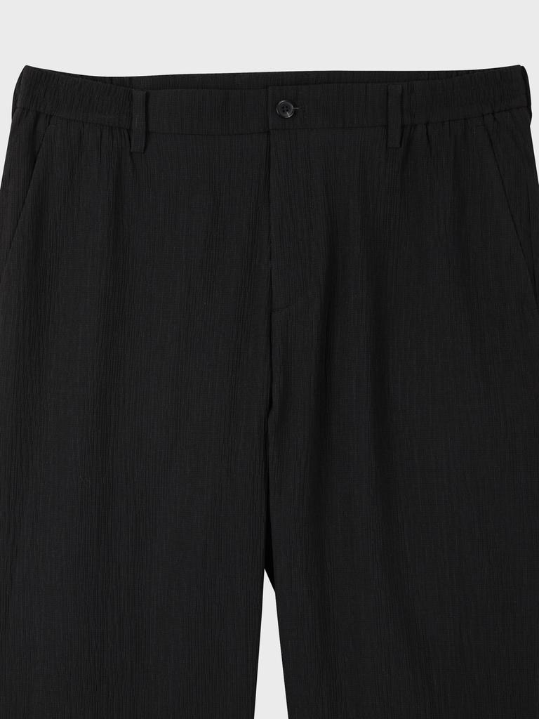 ZIOZIA Men'S Crease Loose Fit Pants_Abg2Pp1108Bk
