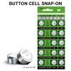 AG1/364/LR621 Button Coin Cell Batteries Durability Button Batteries for Daily Use Stable Voltages for Small Electronics