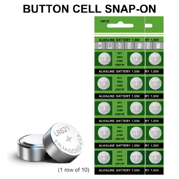 AG1/364/LR621 Button Coin Cell Batteries Durability Button Batteries for Daily Use Stable Voltages for Small Electronics