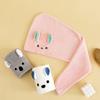 1PC Microfibre Hair Towels, Hair Towel, Turban Towel with Button, Hair Turban Kids Super Absorbent Towels for Women