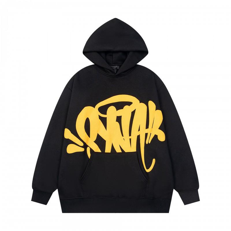High Quality SynaWord Hip Hop Streetwear Hoodie Sweatpants Set Men Women