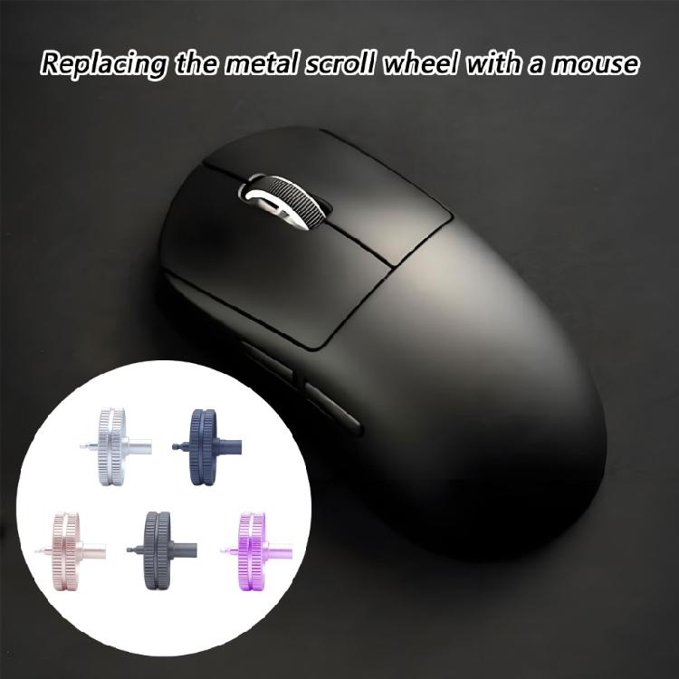 Universal Quiet Roller Wheel Replacement Metal Construction For GPW 1, 2, 3,4 Mouse Gaming And Office Mouse Users