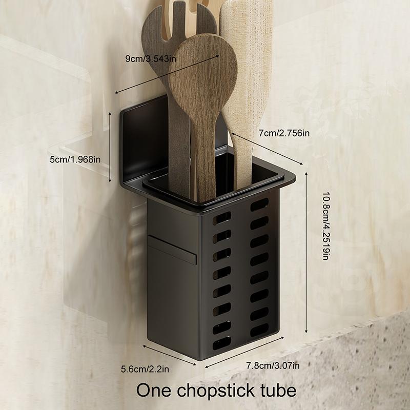 

1 Функциональная зубная паста Подставка для зубных щеток для ванной комнаты Настенная полка для хранения зубных щеток Полка для хранения в ванной комнате чёрный