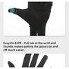 YKYWBIKE Cycling Gloves Full Finger Aerodynamic Road Bike Gloves Shock Absorbing Touch Screen Reflective Bicycle Gloves