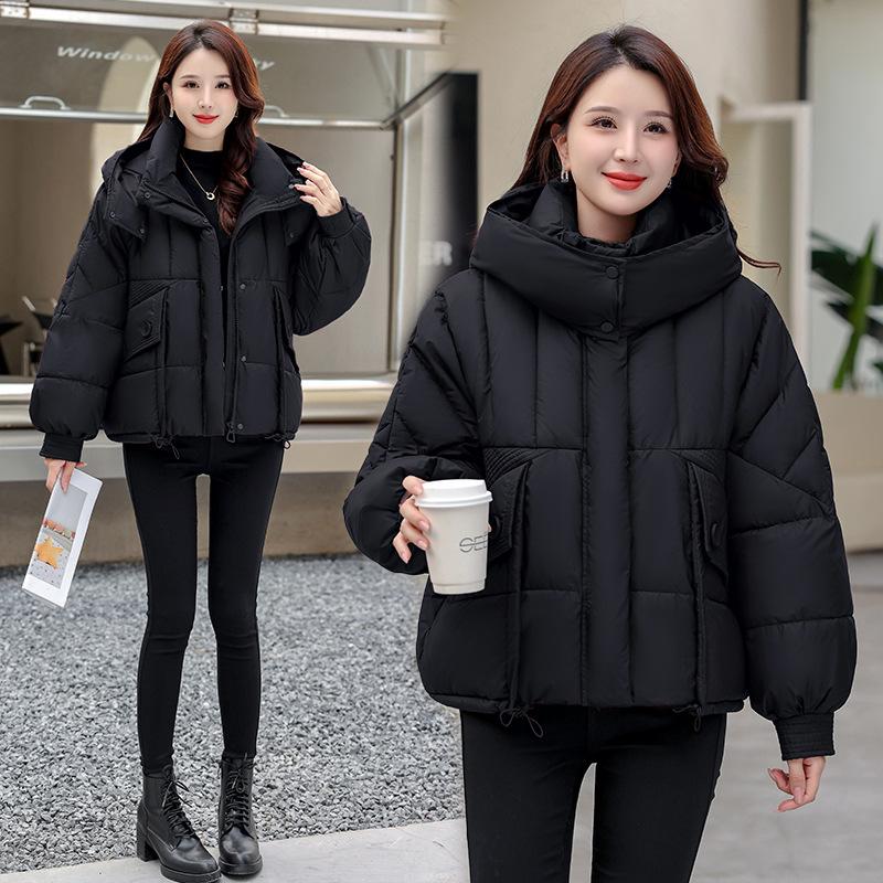 Cotton Clothes Women's Thickened Short 2025 Winter New Korean Loose Cotton Jacket Bread Padded Jacket Women's Warm Jacket