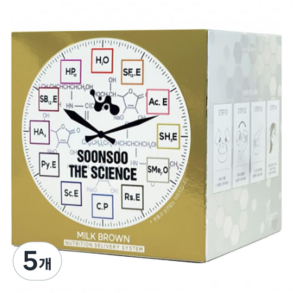 

soonsoo Краска для волос The Science, молочно-коричневый, 5 шт.