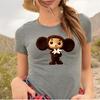 Cheburashka Tee Shirt, Cheburashka Birthday Gift, Soviet Russian Cartoon Studio Soyuzmultfilm Gena the Crocodile T Shirt, Topple Tee Shirt