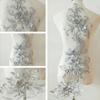 DIY Craft Flower Patch 3D Decoration Patch New Lace Applique  Stage Dress