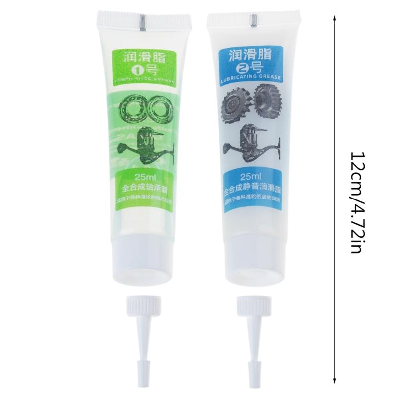Fishing Reel Grease, Reel Maintenance Kit Lubricant Oil Grease for Fishing Reel