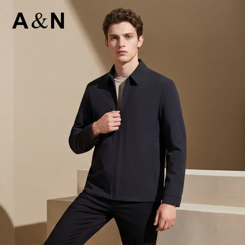 Antonio Men's Classic Business Washable Executive Jacket