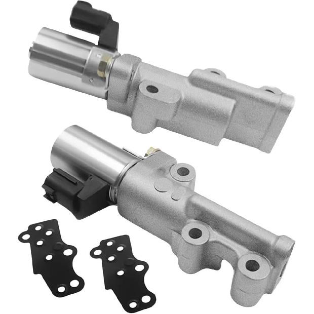 Variable Valve Timing VVT Oil Control Solenoid Compatible with Infiniti FX35 G35 Nissan Altima Frontier Compatible With Maxima Quest Xterra Left &