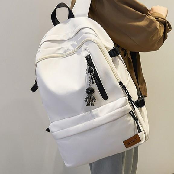 Schoolbag1011 new versatile backpack Korean version high school college student schoolbag simple large capacity casual backpack women