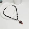 Dark Style Liquefied Starry Men's Necklace Hip-Hop Style Necklace Sweater Chain Niche Design High-End Pendant