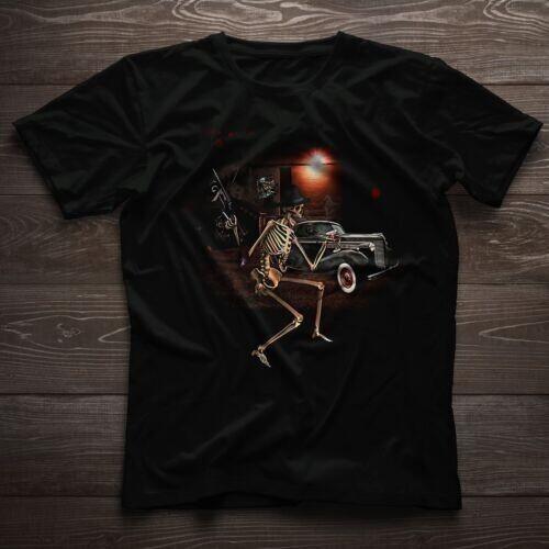 Vintage Social Distortion Dancing Skeleton TShirt Black S