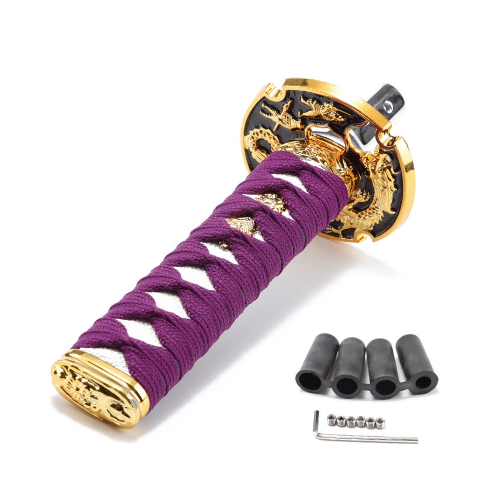 

JINGLING Japanese Shift Knob, Short Japanese Shape, Long Shift Lever for Manual 15cm фиолетовый