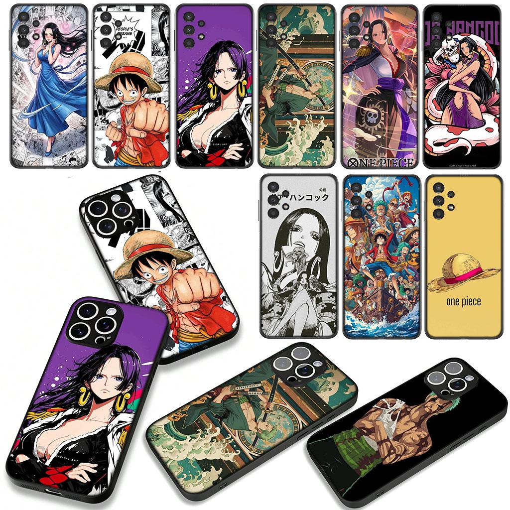 Zoro One Boa Hancock Pieces Luffy Phone Cover for Apple iPhone 17 16 11 Pro XS Max XR 6 7 8 Plus 16E SE 2020 Air 5 SE2 Case