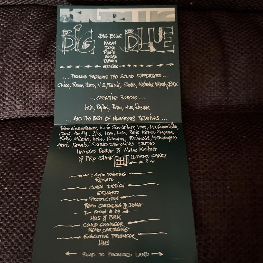 [USED] BIG BLUE / ROAD TO PROMISED LAND