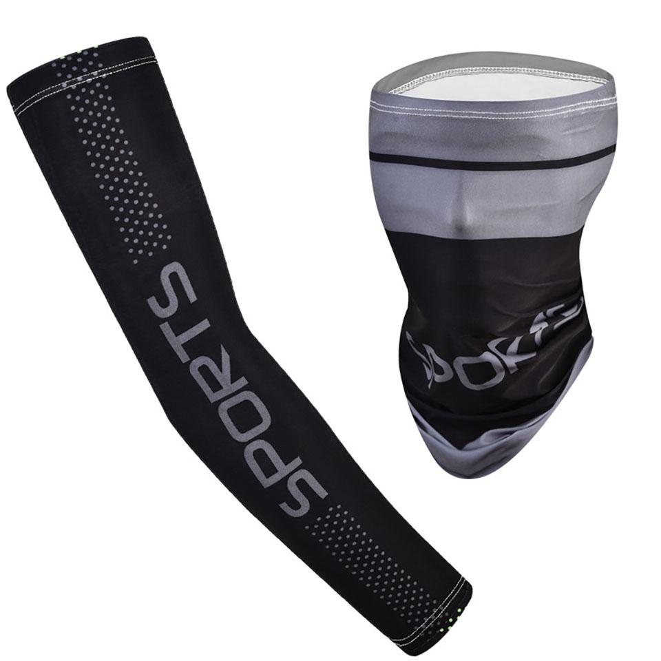 Summer Sunscreen Ice Sleeve Stretch Thin Breathable Arm Cover for Outdoor Sports Cycling Driving Fishing Men Women