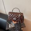 Rhombus Chain Bag Women's Shoulder Messenger Bag Summer New Niche Design Handbag