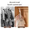 Compact Five-Hole Wall-Mounted Folding Clothes Dryer, Indoor and Portable Hanger for Travel.