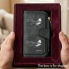 Pigeon Pattern Men's Large-capacity Wallet with Business Card Slot and Cash Pocket, Suitable for Formal Occasions and Office Use, a Gift for