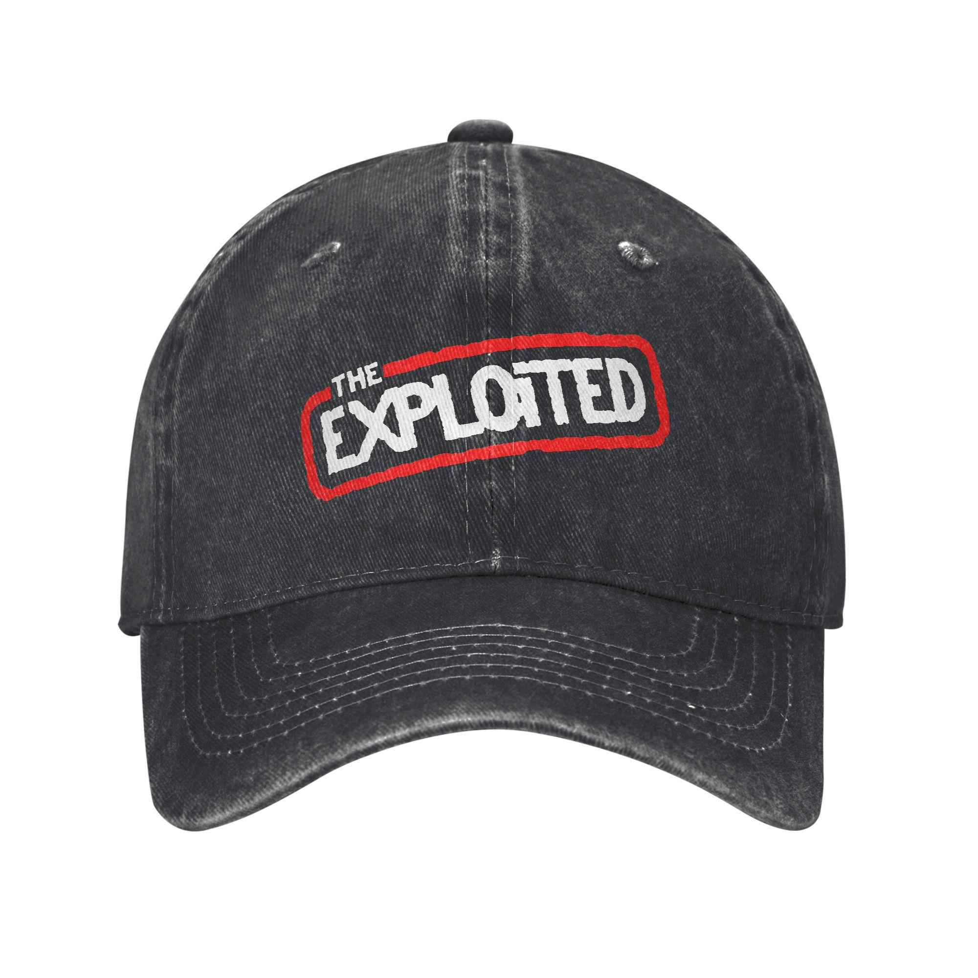 The Exploited Rock Metal Band  Baseball Caps Outfit For Unisex  Adjustable Trucker Hat Adjustable