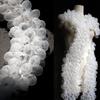 85X20cm 3D Bubble Yarn Fabric Seersucker Foam Heat-Setting See-Through Concave Shape Lace for Fashion Designer Clothing Sewing