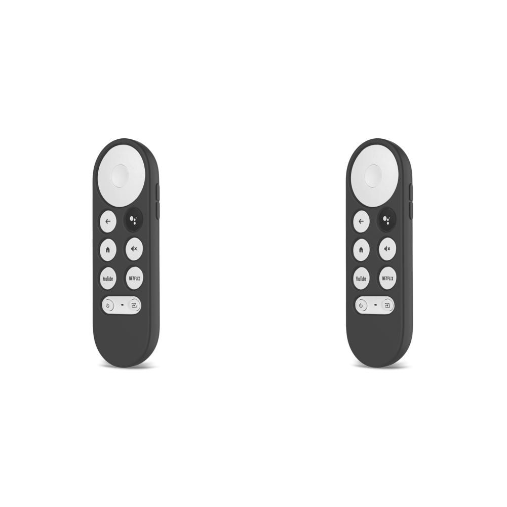 

T0# Anti Lost TV Remote Control Cover for Google TV/Google Chromecast 2020 (Blac